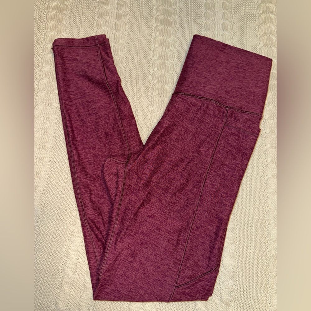 CALIA by Carrie Underwood Color Deco Rose/Berry Rich Leggings Size Small